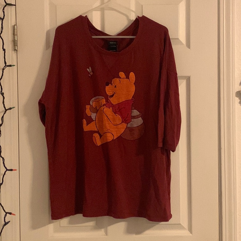 Disney Winnie the Pooh Quarter Sleeve Soft Tee